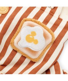 PET PARADISE ディズニー ミッキーマウス ストライプ パンツつなぎ 小型犬