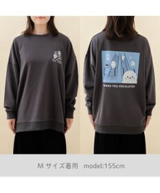 Mother garden しろたん トレーナー 《エスカレーターありがとう》 ユニセックス