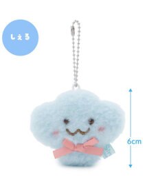 Mother garden しろたん フラットチーク キーホルダー 《しぇる》 単品