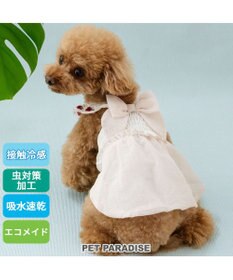 PET PARADISE ペットパラダイス エコメッシュ ワンピース 《苺刺繍》 小型犬