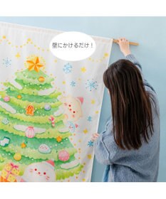Mother garden しろたん クリスマスツリー タペストリー