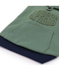 PET PARADISE J.PRESS エンボス ロゴパーカー 小型犬