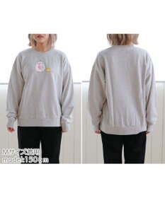 Mother garden マザーガーデン MOLANG モラン ポップコーン トレーナー S/M/L  ユニセックス 杢グレー