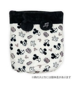 PET PARADISE ディズニー ミッキーマウス 白黒 筒型寝袋 Ｍ