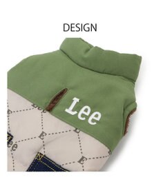 PET PARADISE LEE 綿入ベスト モノグラム 《カーキー》 小型犬