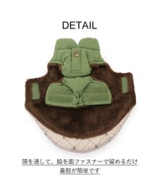 PET PARADISE LEE 綿入ベスト モノグラム 《カーキー》 小型犬