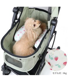 PET PARADISE ペットパラダイス クール ピロー 《いちご＆お花柄》