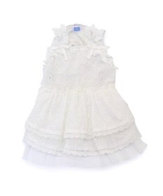 PET PARADISE ペットパラダイス アイレット レース ワンピース 小型犬