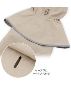 PET PARADISE ペットパラダイス くまちゃん ケープ付き レインコート 中型犬 大型犬