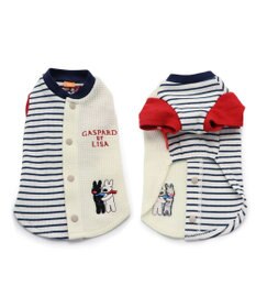 PET PARADISE 犬の服 犬 リサとガスパール 背中開き Ｔシャツ 【小型犬】 リブ