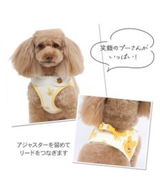 PET PARADISE  ディズニー くまのプーさん ベストハーネス 《にこにこ柄》【Ｓ】
