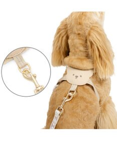 PET PARADISE ペットパラダイス くまちゃん 襟付き スリム ハーネス＆リード ＳＭ 中型犬