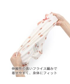 PET PARADISE ペットパラダイス やさしい ロンパース 《花苺柄》 小型犬