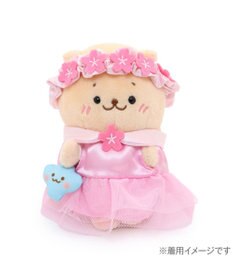 Mother garden しろたん ついてきちゃうしろたん マスコット 着せ替え服 お花ドレス＆花冠