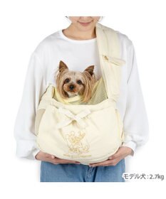 PET PARADISE ディズニー ミッキーマウス&プルート 通気スリング S 超小型犬 約1.5~4kg