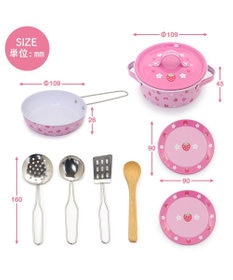 Mother garden マザーガーデン 野いちご クッキング トランクセット おままごとキッチンツールセット