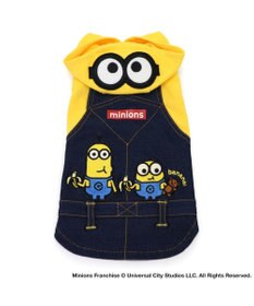 PET PARADISE ミニオン オーバーオール風 パーカー 中型犬