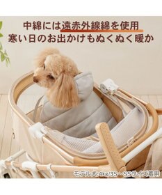 PET PARADISE ペットパラダイス フード付 防寒 ブランケット 小