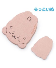 Mother garden しろたん 珪藻土 コースター 《 しろたん柄 / らっこいぬ柄 》 単品