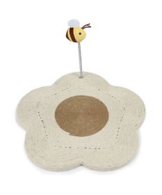 PET PARADISE ペットパラダイス 猫 爪とぎ プレート 花《白》