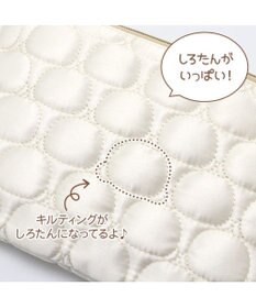 Mother garden しろたん キルティング フラットポーチ