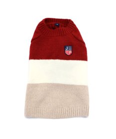 PET PARADISE J.PRESS モヘア トリコロール ニット  小型犬