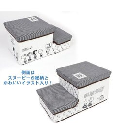 PET PARADISE ペットパラダイス スヌーピー ２段 ステップ 収納付きフレンズ柄