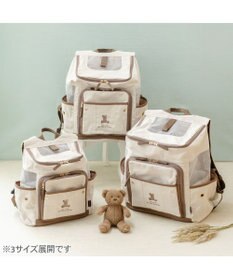 PET PARADISE ペットパラダイス くまちゃん帆布 ハグ＆リュック Ｍ 小型犬