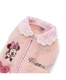 PET PARADISE ディズニー ミニーマウス チェック ジップベスト 小型犬