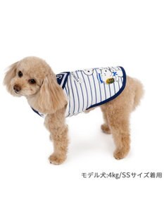 PET PARADISE スヌーピー 接触冷感 タンクトップ 《兄弟 マリン柄》 小型犬