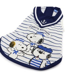 PET PARADISE スヌーピー 接触冷感 タンクトップ 《兄弟 マリン柄》 小型犬