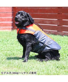 PET PARADISE ペットパラダイス ライフベスト 【Ｌ】 《オレンジ》