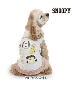 PET PARADISE スヌーピー トレーナー アイシングクッキー 《ホワイト》 中型犬 小型犬
