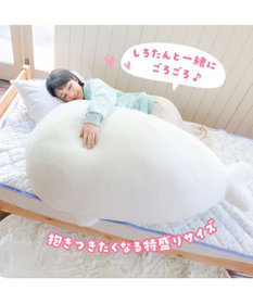 Mother garden しろたん ふわもち 抱き枕 ぬいぐるみ 特大 130cm ネットショップ限定
