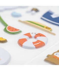 Mother garden しろたん おようふくたくさんシール