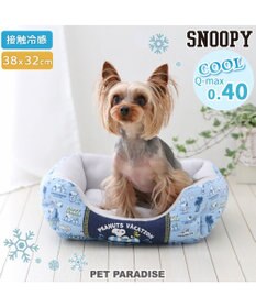 スヌーピー クールカドラー 四角《バケーション柄》 超小型犬