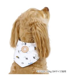 PET PARADISE J.PRESS リップル クールバンダナ 中型犬