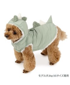 PET PARADISE ペットパラダイス 線赤外線 恐竜  綿入り ベスト 小型犬