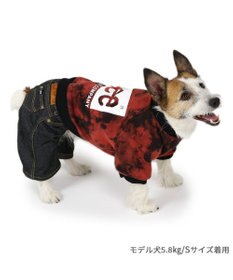 PET PARADISE Lee タイダイ つなぎパンツ  小型犬