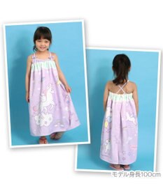 Mother garden マザーガーデン 水泳 ラップタオル 60×120cm 《 ユニコーン 柄 / レモンくま柄 》