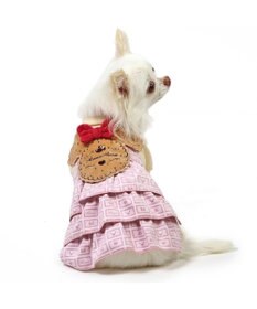 PET PARADISE ディズニー ミニーマウス ワンピース 《クッキー柄》 小型犬