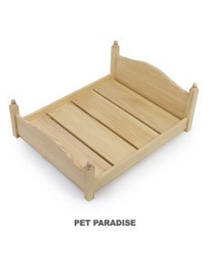 PET PARADISE ペットパラダイス ペット木製ベッド&くまちゃん柄布団