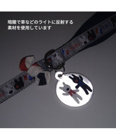 PET PARADISE リサとガスパール リボン付きリード 《パリ柄》  SS~S 小型犬