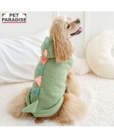 PET PARADISE ペットパラダイス なりきりパーカー 《ふにゃ恐竜》 中型犬 大型犬