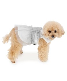 PET PARADISE ペットパラダイス チュール タンクトップ 《グレー》 小型犬