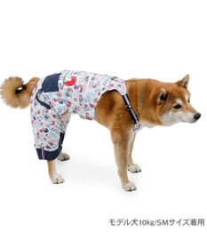 PET PARADISE スヌーピー アメフト オーバーオール 小型犬