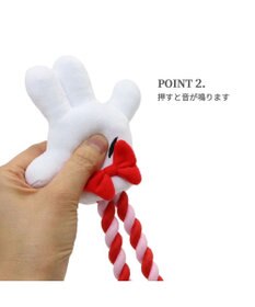PET PARADISE ディズニー ミニーマウス 《手のロープトイ》 犬用おもちゃ