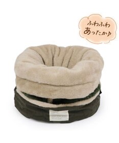 PET PARADISE ペットパラダイス 遠赤外線 寝袋  筒型《オニオン柄》 S