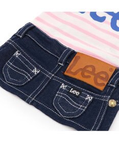 PET PARADISE Lee 鹿の子 ボーダー スカートつなぎ 小型犬