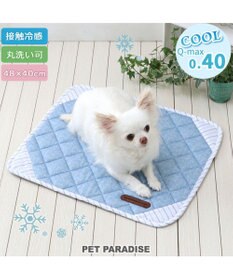 PET PARADISE ペットパラダイス クールマット 《シャンブレー風》 Ｓ